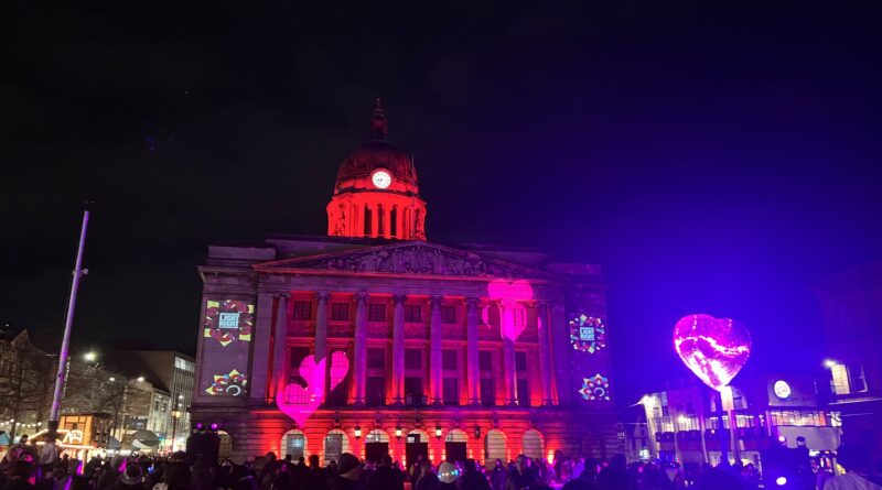 Nottingham Night Light 2024 creates attraction for the city